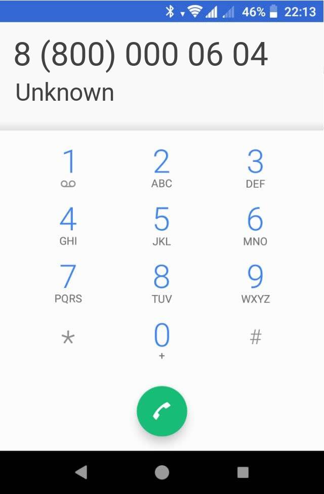 Кто звонит?